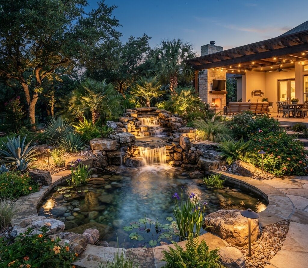 Stone masonry project by Curb Creations